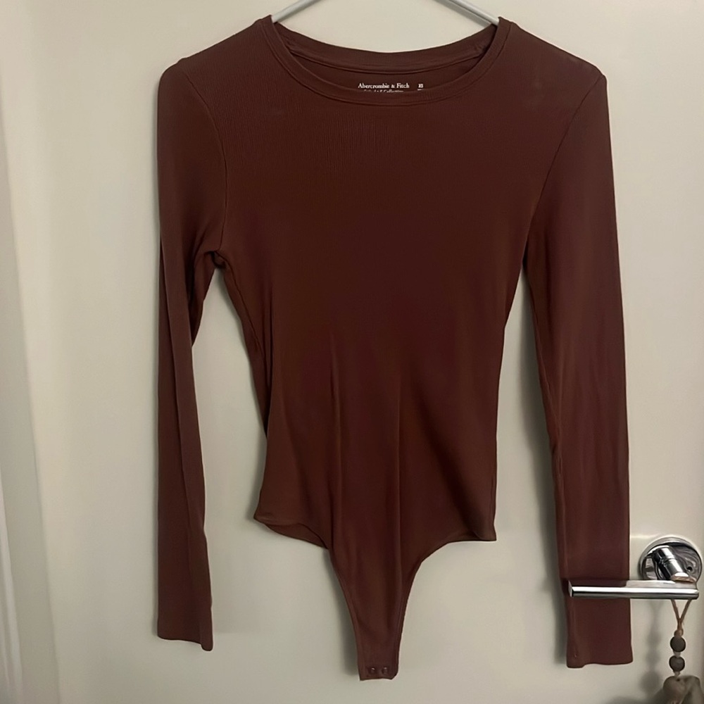 Abercrombie Brown Bodysuit XS